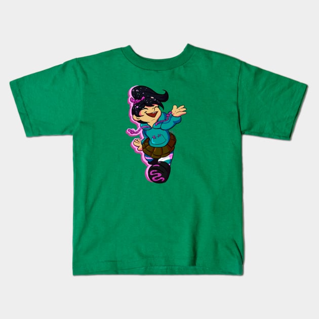 Candy Dash Kids T-Shirt by StarlitSkvader